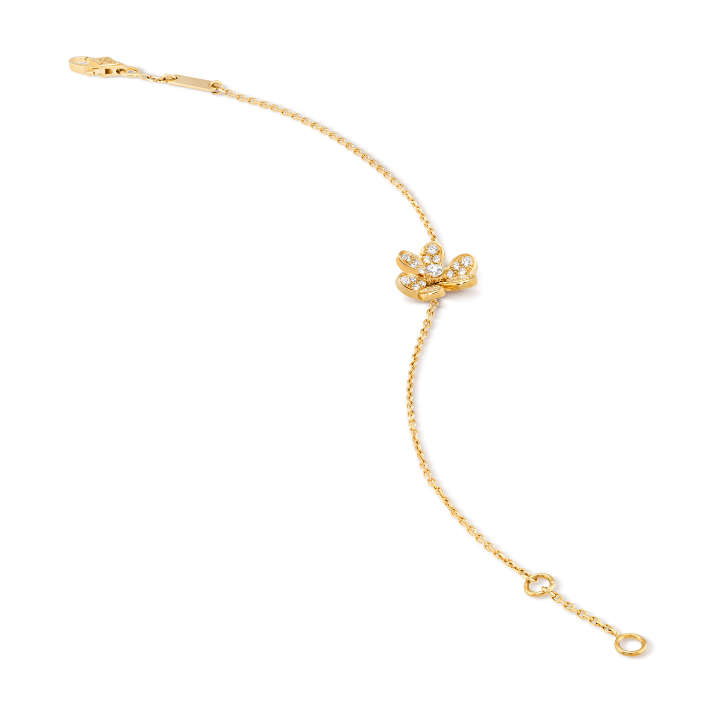 GOURMETTE VAN CLEEF FRIVOLE MINI MODELE GOLD