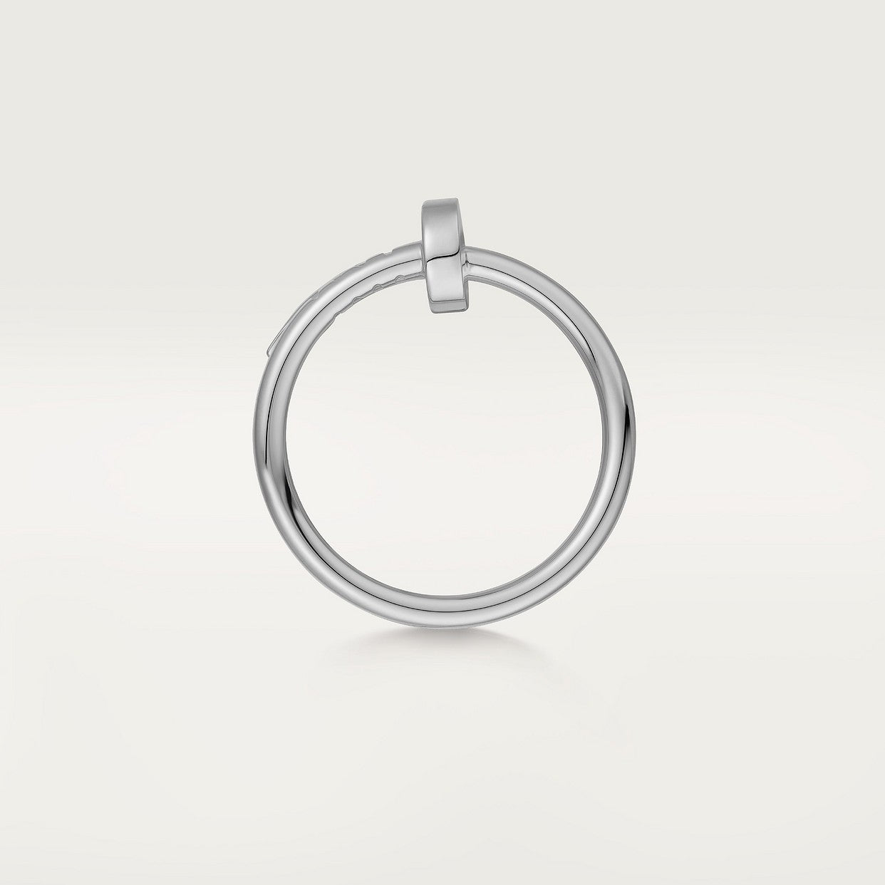 CARTIER RING JUSTE UN CLOU SMALL WHITE GOLD MODEL