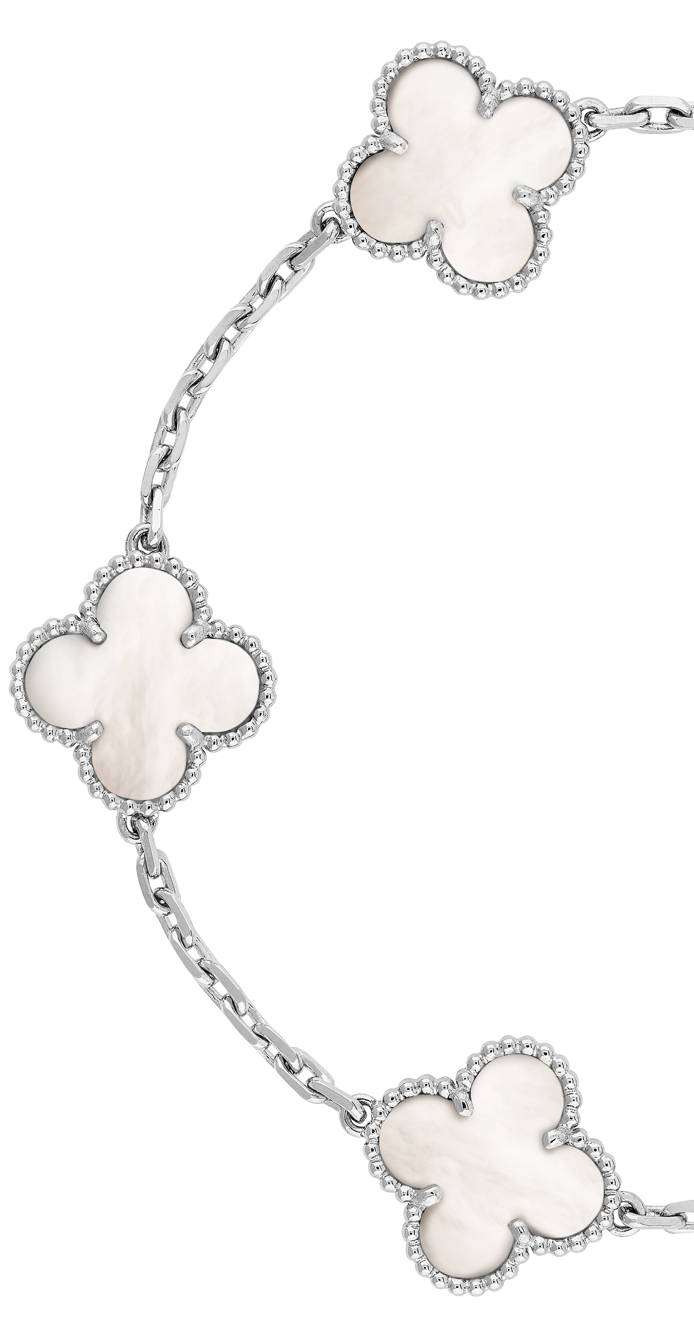 CURMETTE VAN CLEEF ALHAMBRA ARGANTE MOTHER OF PEARL