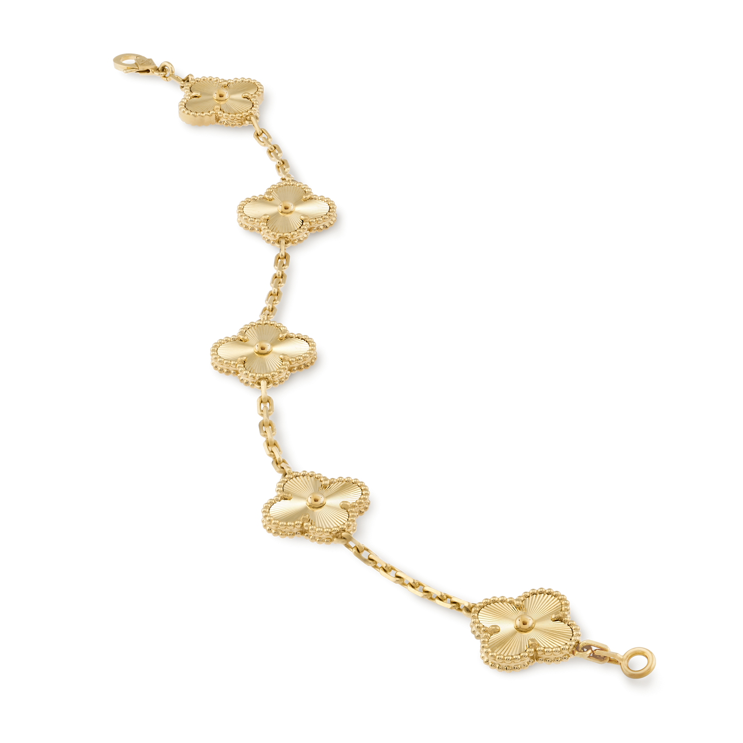 CURB CHAIN VAN CLEEF ALHAMBRA YELLOW GOLD