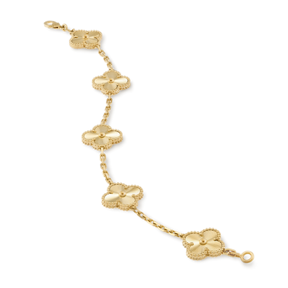 CURB CHAIN VAN CLEEF ALHAMBRA YELLOW GOLD