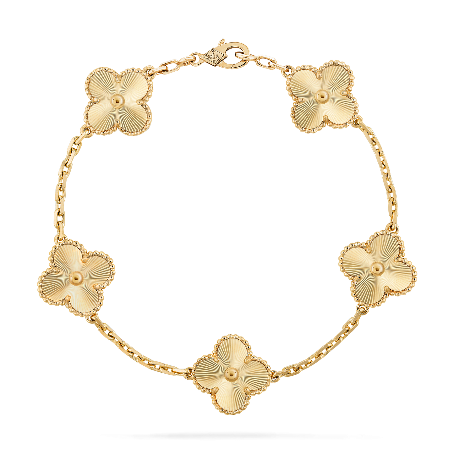 CURB CHAIN VAN CLEEF ALHAMBRA YELLOW GOLD