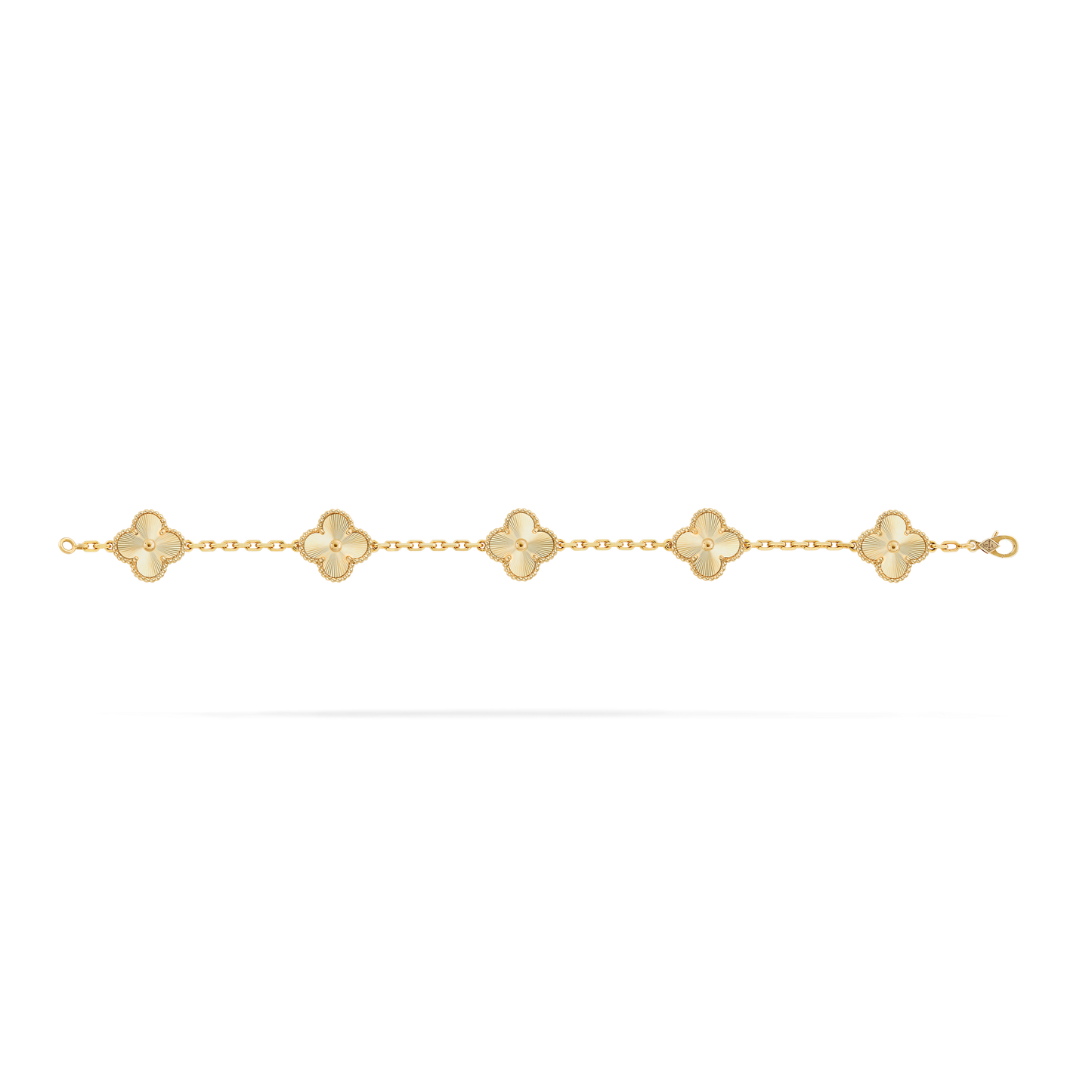 CURB CHAIN VAN CLEEF ALHAMBRA YELLOW GOLD