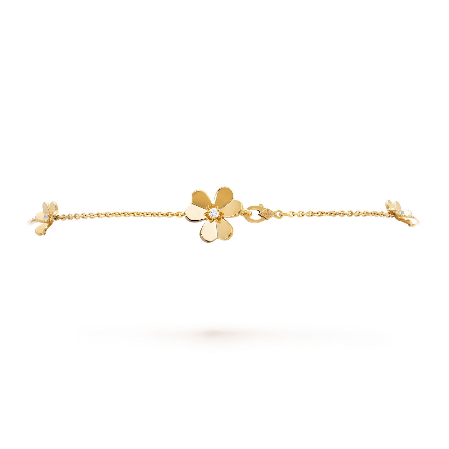 FRIVOLOUS 9 GOLD FLOWER NECKLACE