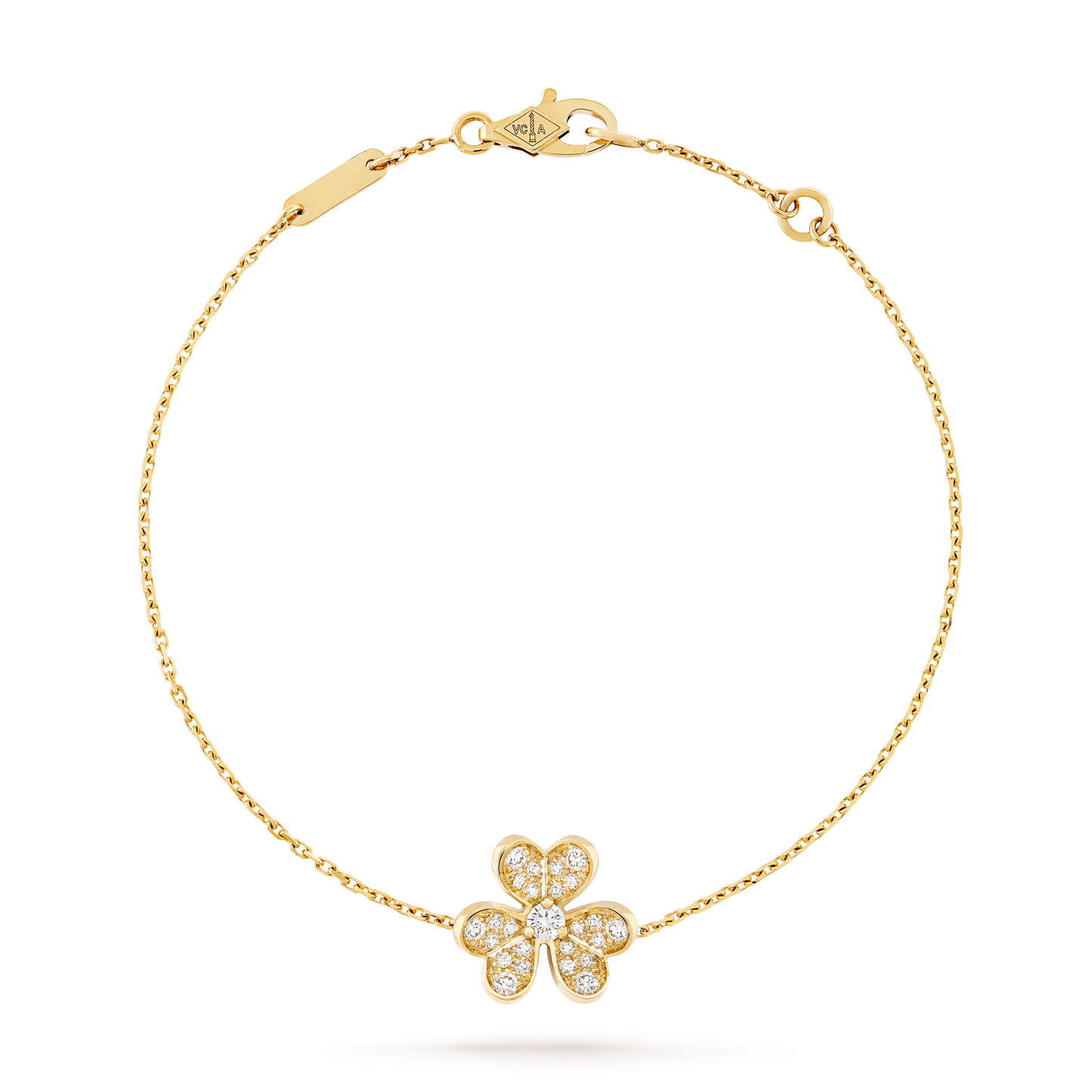 GOURMETTE VAN CLEEF FRIVOLE MINI MODELE GOLD