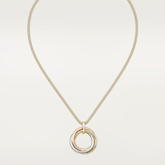 CARTIER TRINITY PENDANT NECKLACE LARGE MODEL