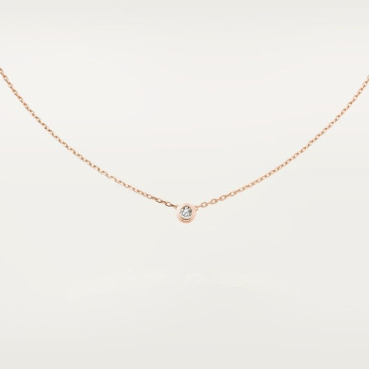 CARTIER D'AMOUR ROSE GOLD NECKLACE