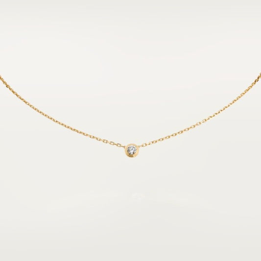CARTIER D'AMOUR GOLD NECKLACE