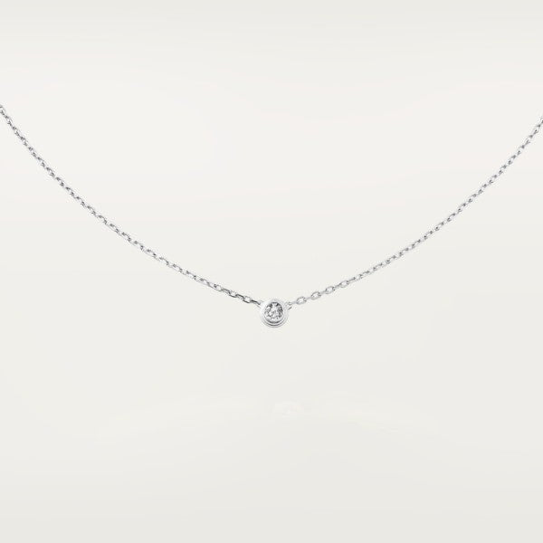 CARTIER D'AMOUR WHITE GOLD NECKLACE