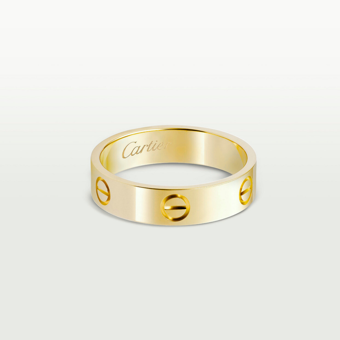 CARTIER LOVE CLASSIC GOLD RING