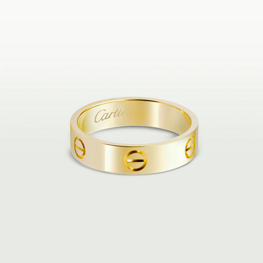 CARTIER LOVE CLASSIC GOLD RING