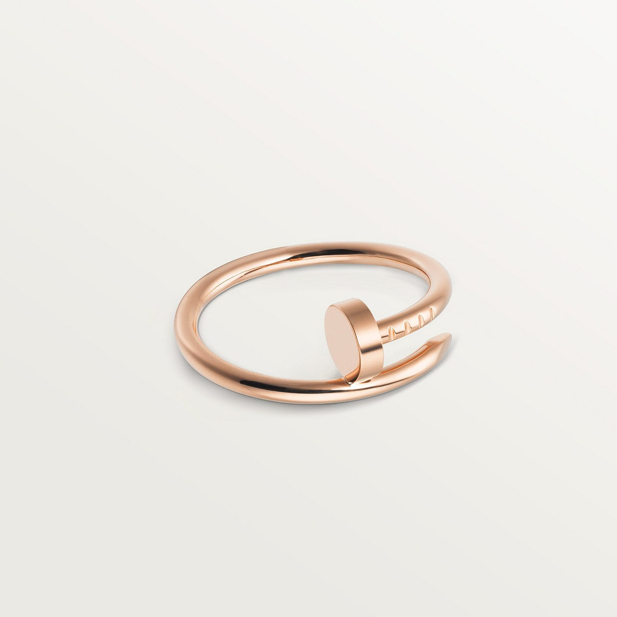 CARTIER RING JUSTE UN CLOU SMALL ROSE GOLD MODEL