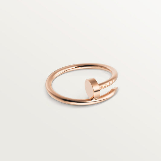 CARTIER RING JUSTE UN CLOU SMALL ROSE GOLD MODEL
