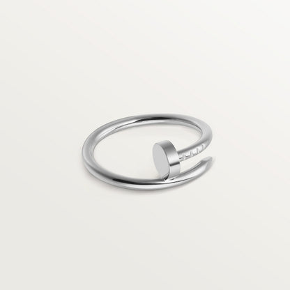 CARTIER RING JUSTE UN CLOU SMALL WHITE GOLD MODEL