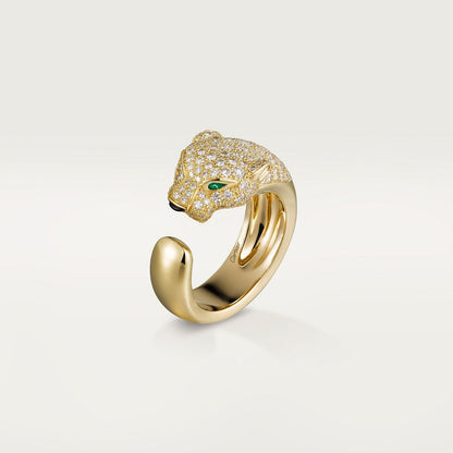 CARTIER PANTHER GOLD RING