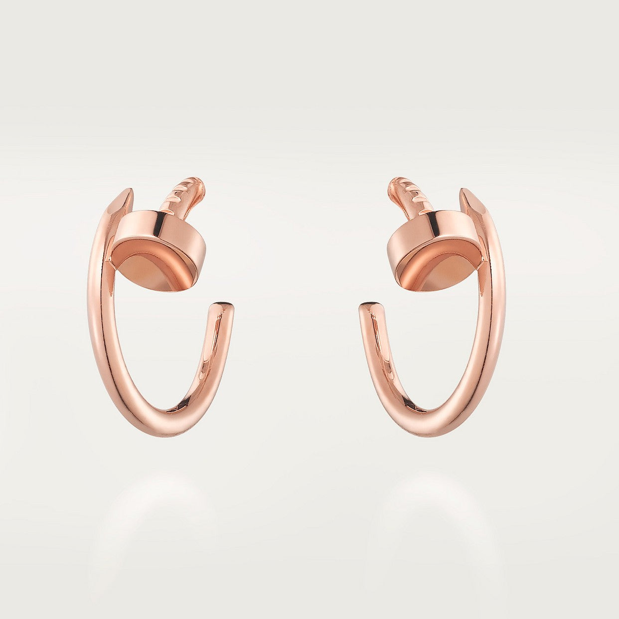 CARTIER CLOU HOOP BUCKLE PETIT MODÉLE ROSE GOLD