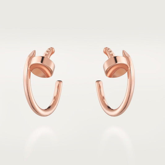 CARTIER CLOU HOOP BUCKLE PETIT MODÉLE ROSE GOLD