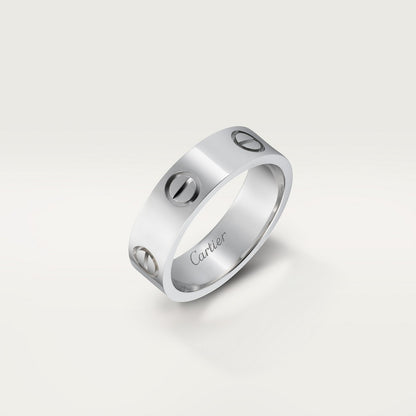 CARTIER LOVE CLASSIC WHITE GOLD RING