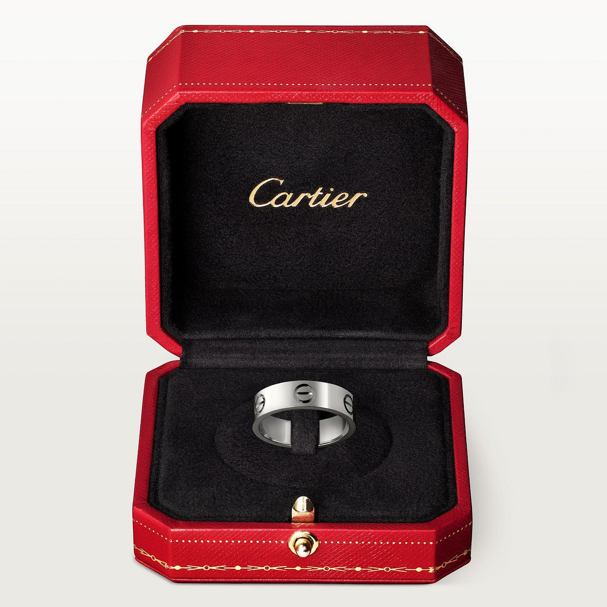 CARTIER LOVE CLASSIC WHITE GOLD RING