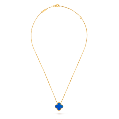 VINATGE ALHAMBRA PENDANT NECKLACE SKY BLUE