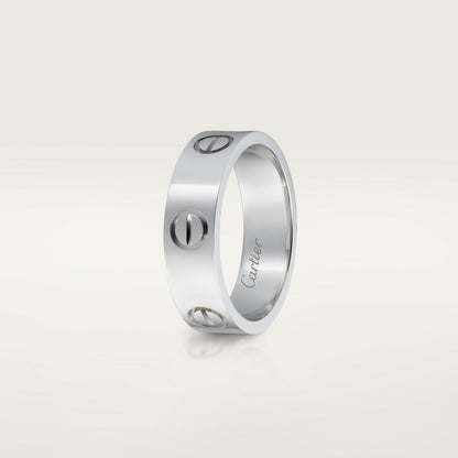 CARTIER LOVE CLASSIC WHITE GOLD RING