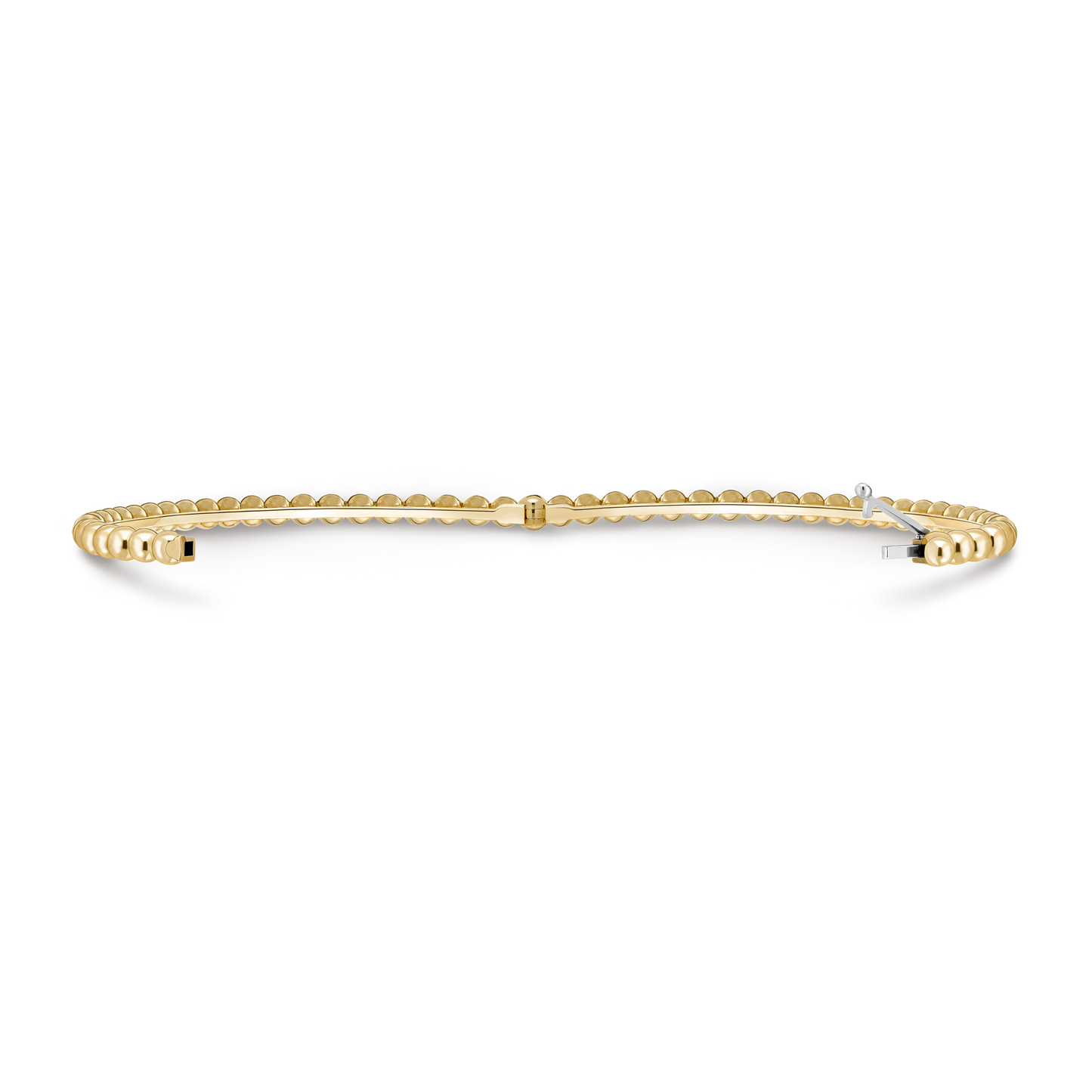 VAN CLEEF BEADED BRACELET WITH MEDIUM GOLD PATTERN GOLD