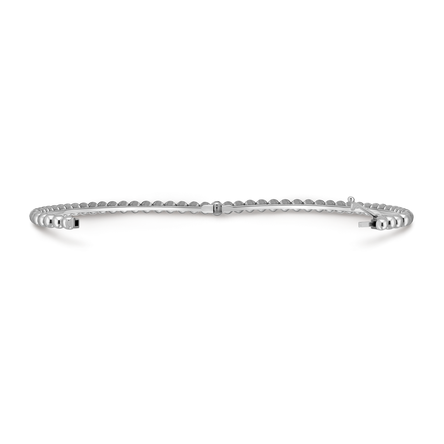 VAN CLEEF BEADED BRACELET WITH MEDIUM GOLD PEARL WHITE GOLD MODEL