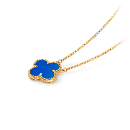 VINATGE ALHAMBRA PENDANT NECKLACE SKY BLUE