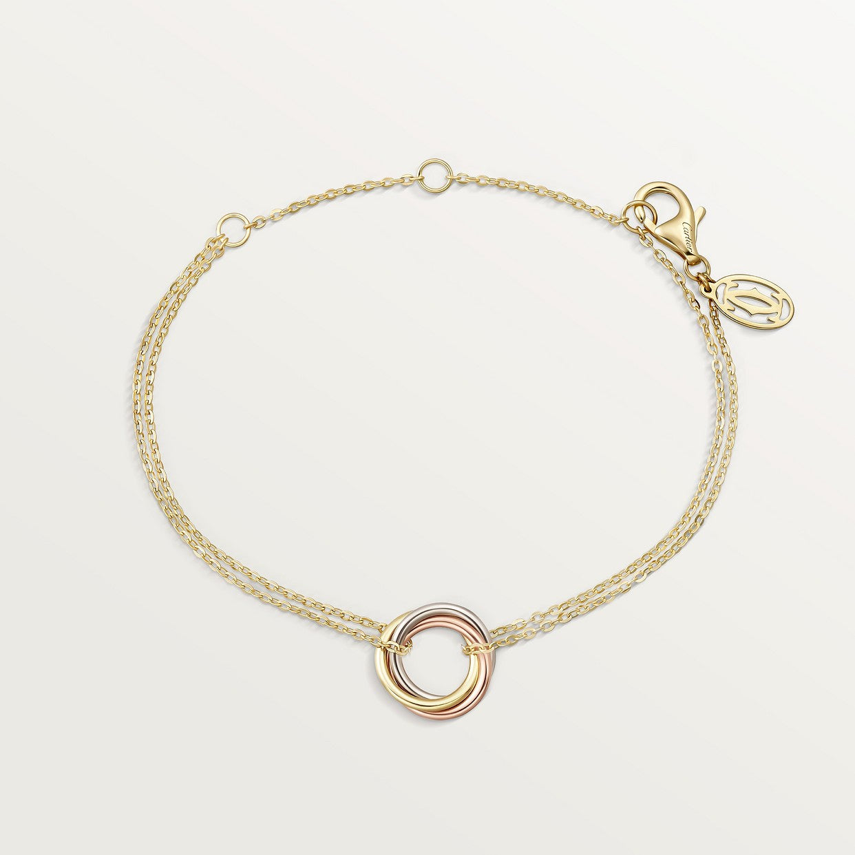 CARTIER TRINITY CURB CHAIN
