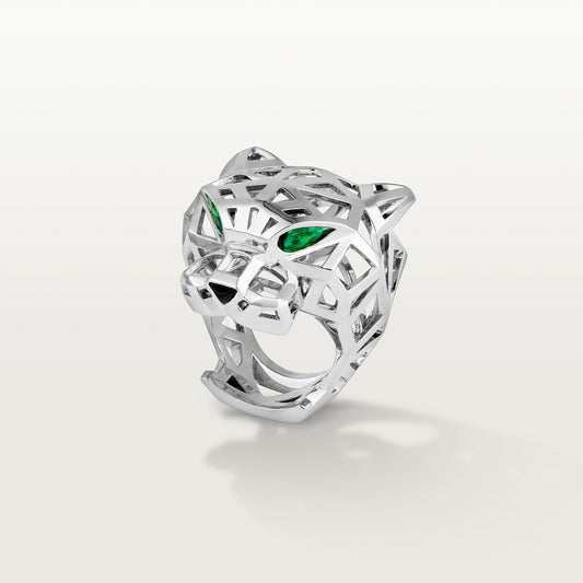 PANTHER DE CARTIER WHITE GOLD RING
