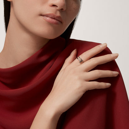 CARTIER RING JUSTE UN CLOU SMALL WHITE GOLD MODEL