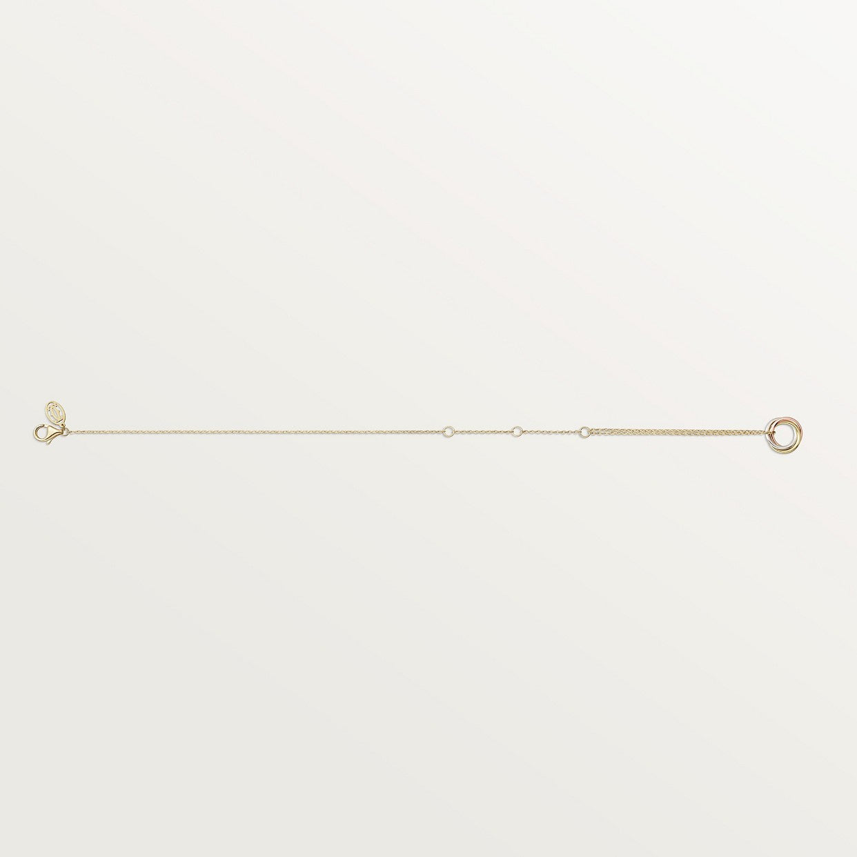 CARTIER TRINITY CURB CHAIN