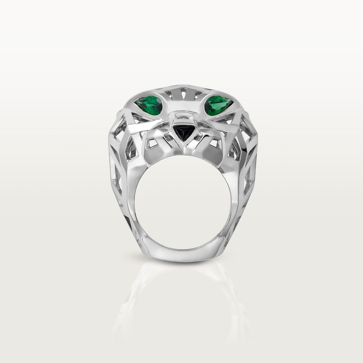 PANTHER DE CARTIER WHITE GOLD RING