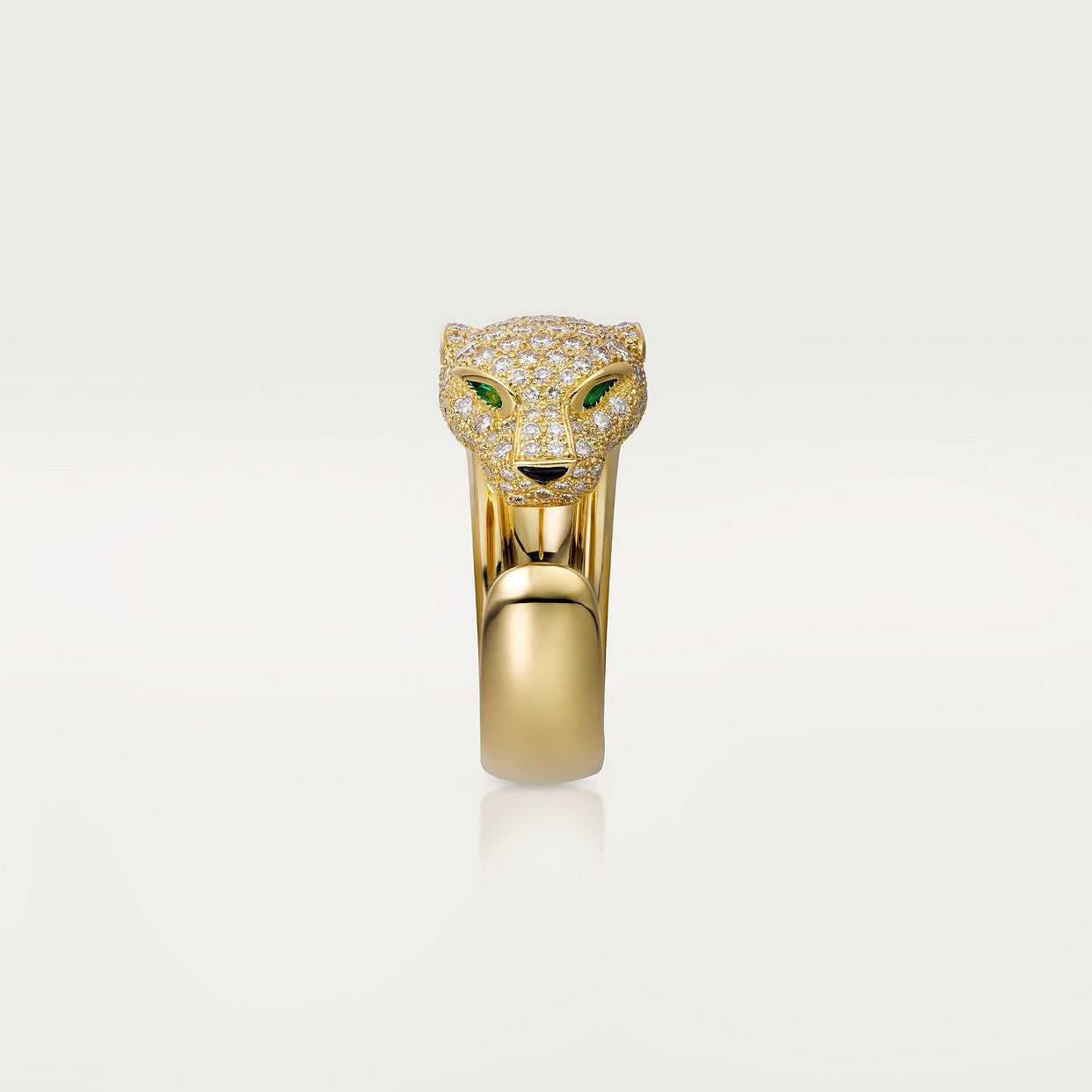 CARTIER PANTHER GOLD RING