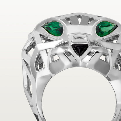 PANTHER DE CARTIER WHITE GOLD RING