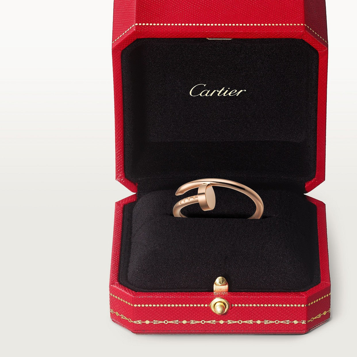 CARTIER RING JUSTE UN CLOU SMALL ROSE GOLD MODEL