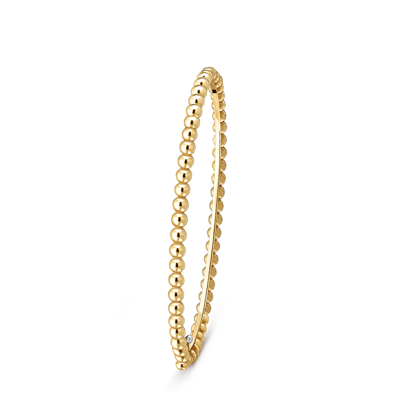 VAN CLEEF BEADED BRACELET WITH MEDIUM GOLD PATTERN GOLD